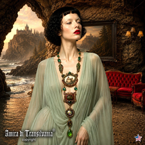 Dracula castle baroque - castle, jewelry