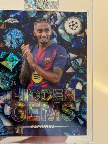 Topps chrome uefa - chrome, hidden
