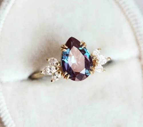 Pear cut alexandrite - 3.65, ct