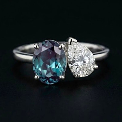 Alexandrite lab diamond toi - lab,