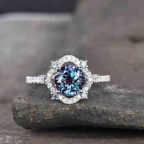 Round cut alexandrite - 2.28,