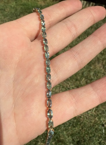 9ct alexandrite bracelet - alexandrite,