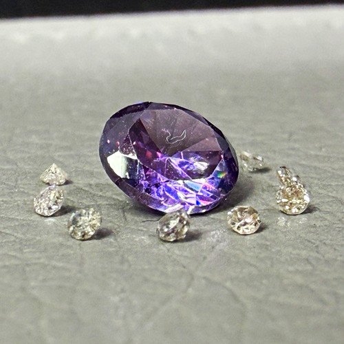 3ct purple alexandrite - 1.3ct, &