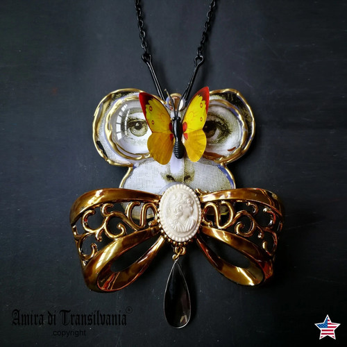 Madame butterfly head - butterfly,
