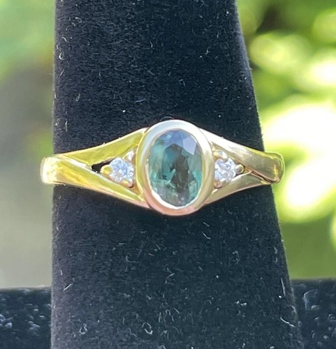18ct gold 5ct - 0.5ct, natural