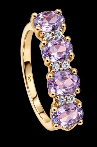 9ct gold alexandrite - 9ct,