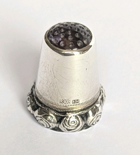 Denmark 830s repousse rose - nh,